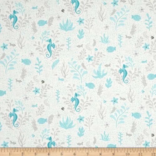 Big Splash Seahorses Cream