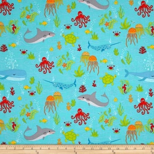 Big Splash Sea Life Allover