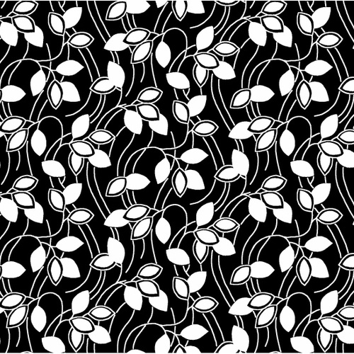 Remnant - Black White Leaf 23cm