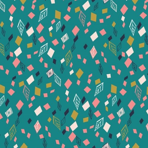 Boho Meadow Geo Flurry Jade