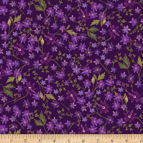 Enchanted Mini Floral Purple