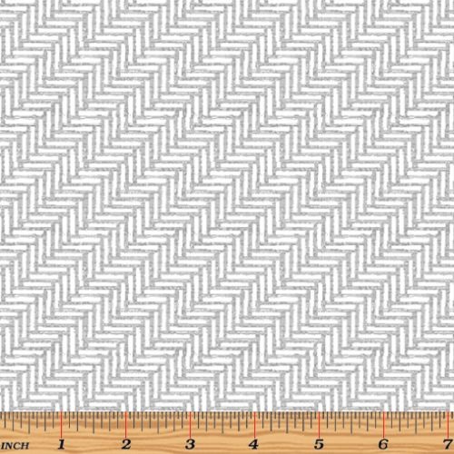 Palermo Herringbone Tile Silver