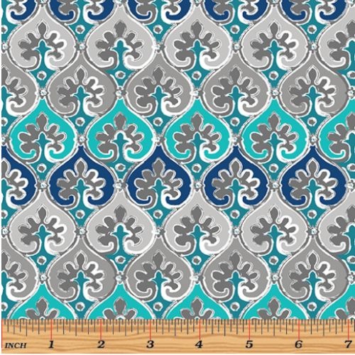 Palermo Hourglass Mosaic Teal
