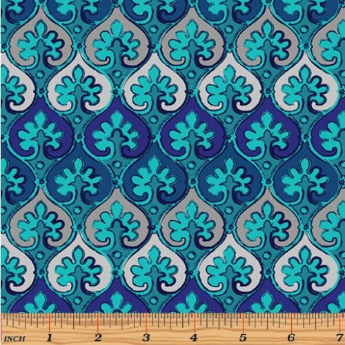Palermo Hourglass Mosaic Blue