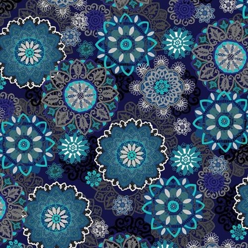 Palermo Medallion Casa Floral Teal