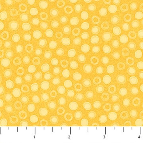 Floral Fantasy Bubbles Yellow