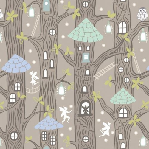 Fairy Lights Glow Houses Natural