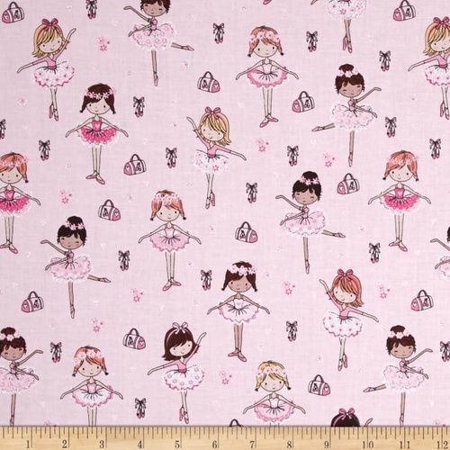 Glitter Ballerinas Pink