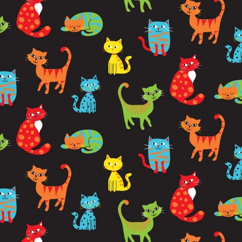 Happy Paws Cats Bright