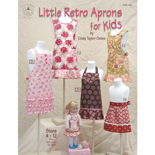 Little Retro Aprons for Kids Pattern Book