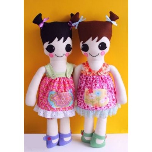 Happy Chibi Dolls Softies Pattern