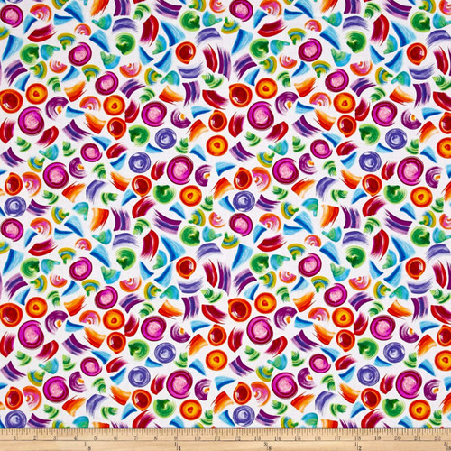 All About Colour Paint Brushstrokes
