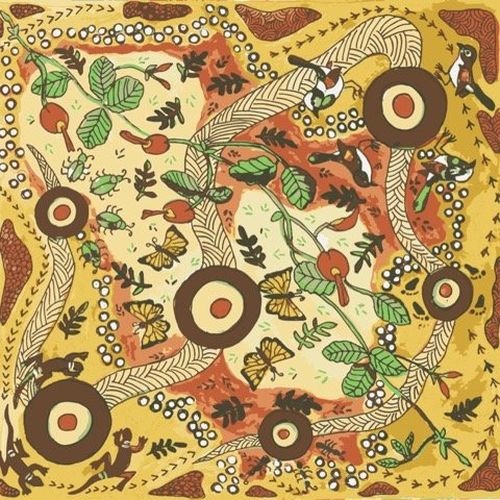 Aboriginal Running Possum Gold