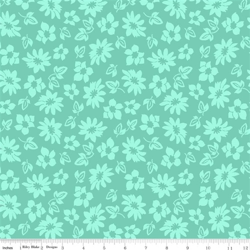 Extravaganza Petals Teal