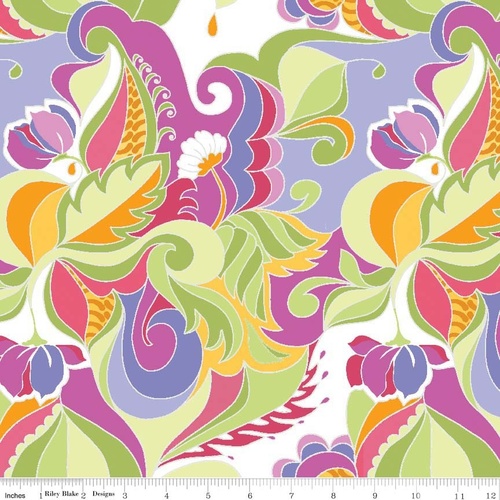Extravaganza Floral Purple