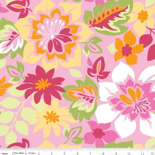 Extravaganza Main Floral Pink