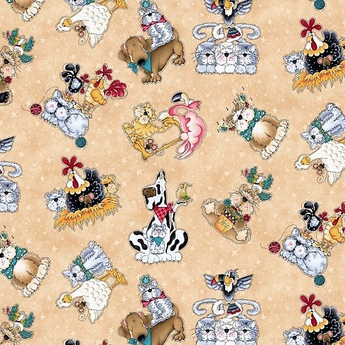 No Fowl Play Animals Cream
