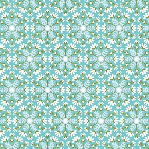 Snow Forest Snowflake Floral
