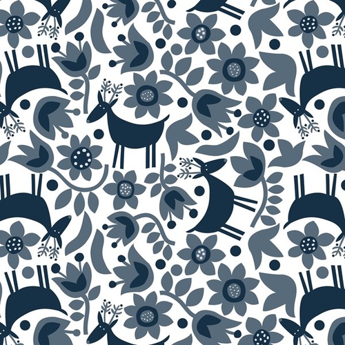 Snow Forest Reindeer Garden