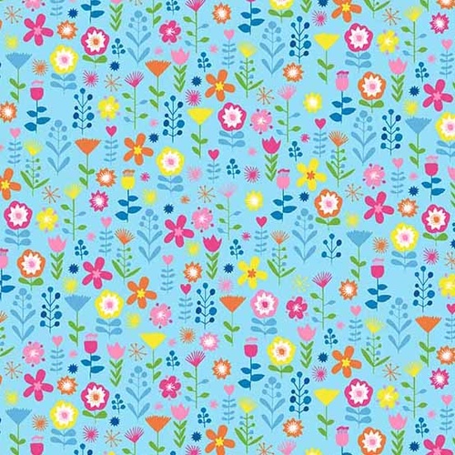 Ellie Floral Blue
