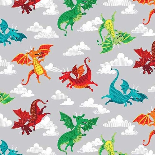 Dragonheart Dragons Grey
