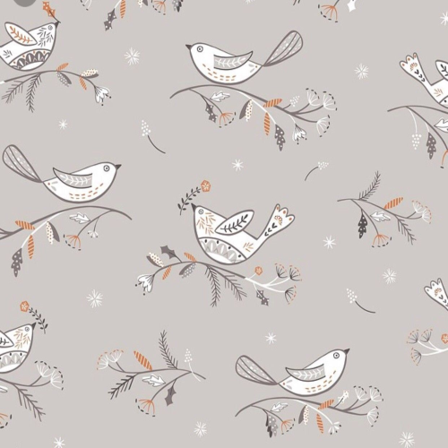Winterfold Birds Sparkle