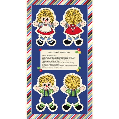 Holly Dollies Rag Doll Panel