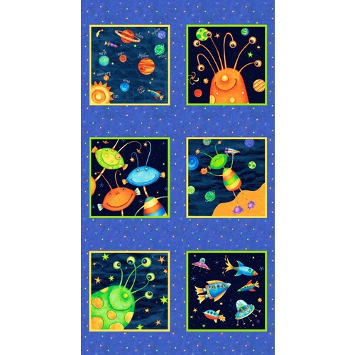 Super Spacey Aliens Panel