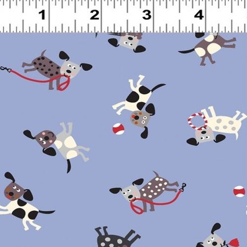 Playful Pups Dog Toss Sky Blue