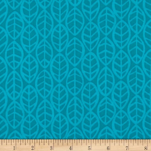 Doodlicious Leaf Teal