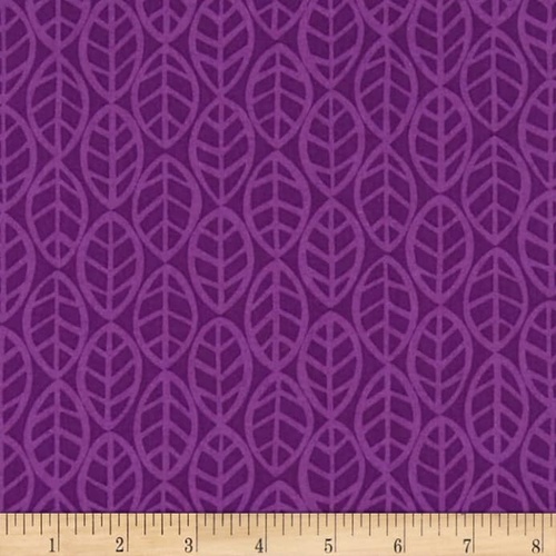 Doodlicious Leaf Purple