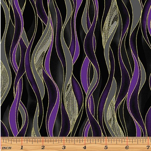 Dragonfly Dance Dancing Black Purple
