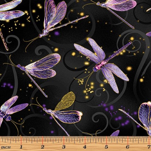 Dragonfly Dance Dragonflies Black