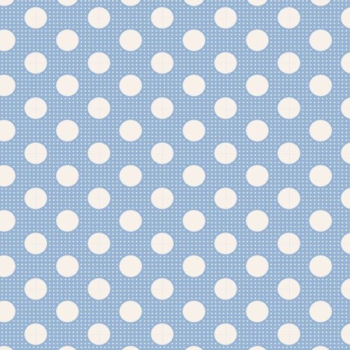 Tilda Medium Dots Blue