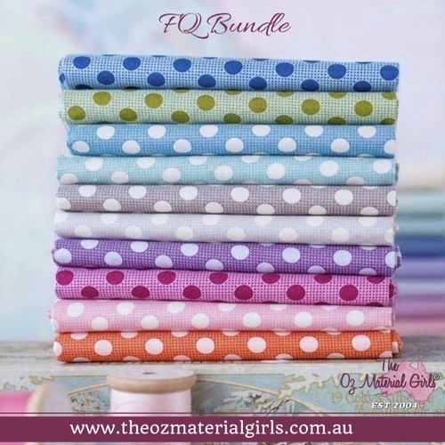 Tilda Medium Dots FQ Bundle