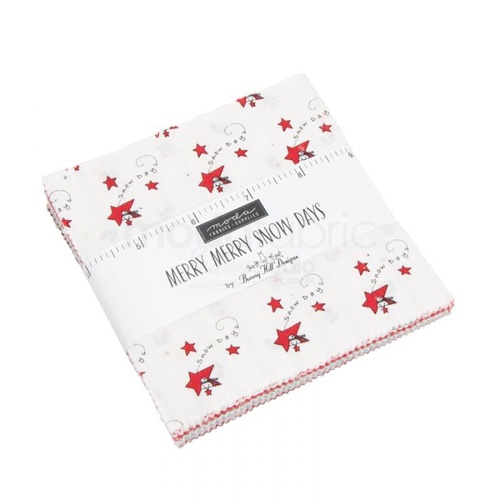 Merry Merry Snow Days 5" Charm Squares