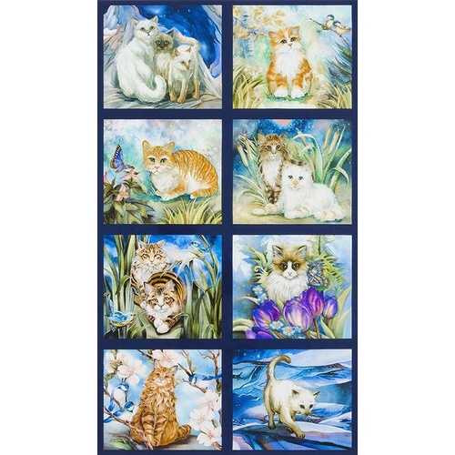 Be Pawsitive Cats Panel