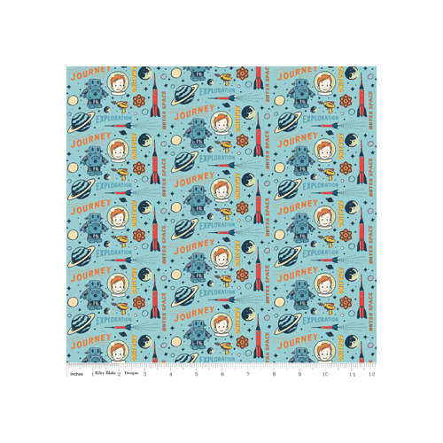 Remnant - Space Kids Flannel 52cm