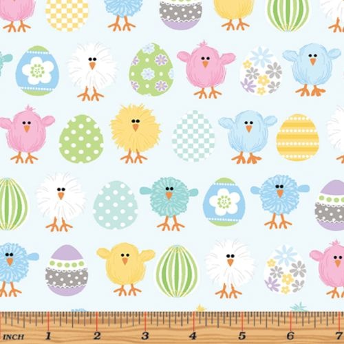 Some Bunny Loves You Spring Bird Blue