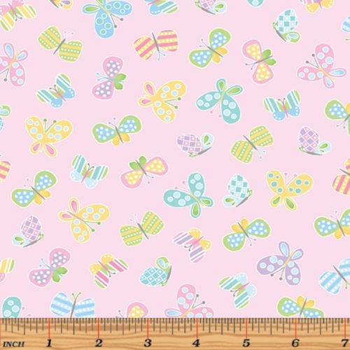 Some Bunny Loves You Butterfly Pink