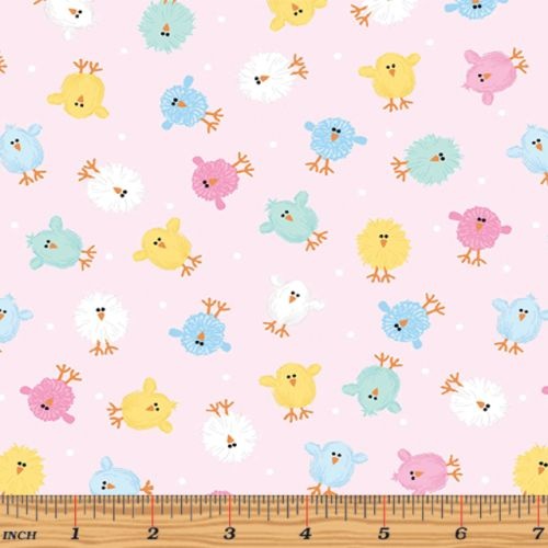Some Bunny Loves You Chicks Pink