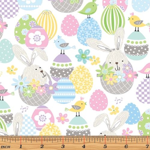 Some Bunny Loves Baskets White