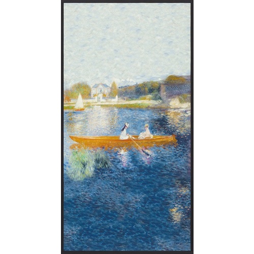 The Skiff Boat Water Renoir 24" Panel