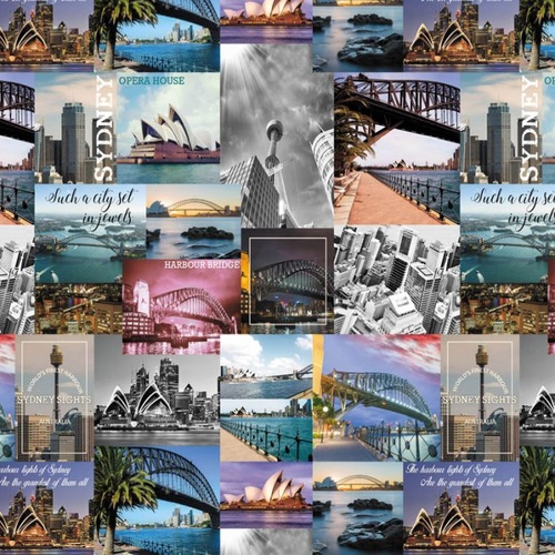 Sydney Sights Allover