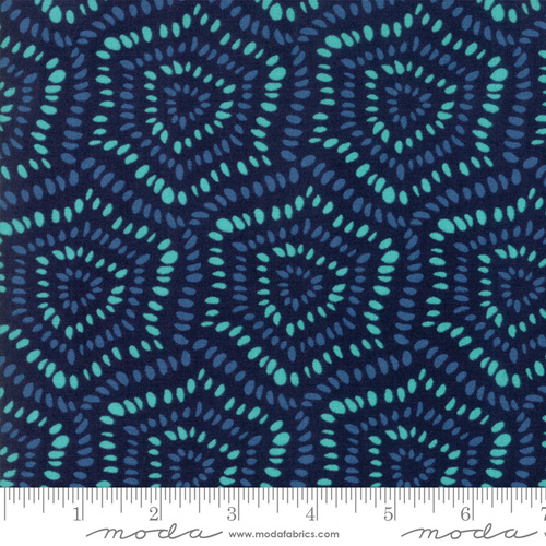 Rosa Cinnamon Geo Navy