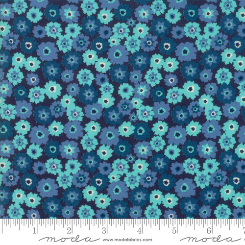 Rosa Daisy Floral Tarts Blue