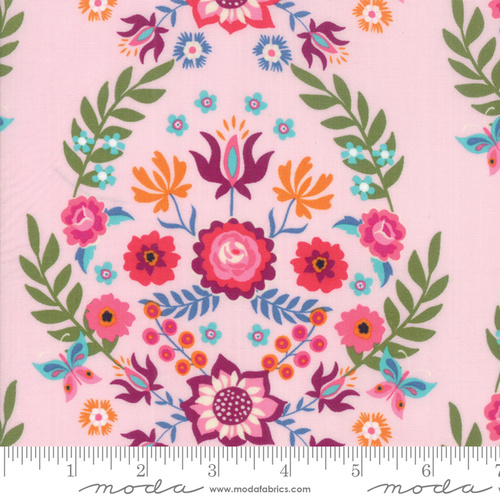 Rosa Butterfly Floral Pink