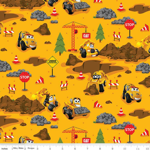 CAT® Buildin' Crew Construction Yellow