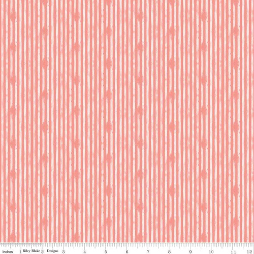 Abbie Stripe Coral