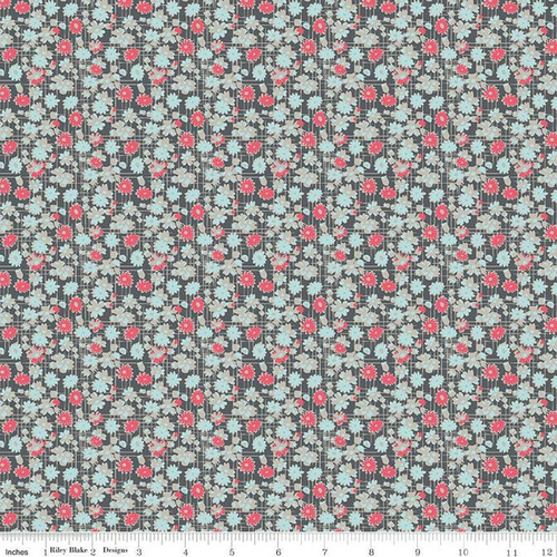 Abbie Garden Floral Grey